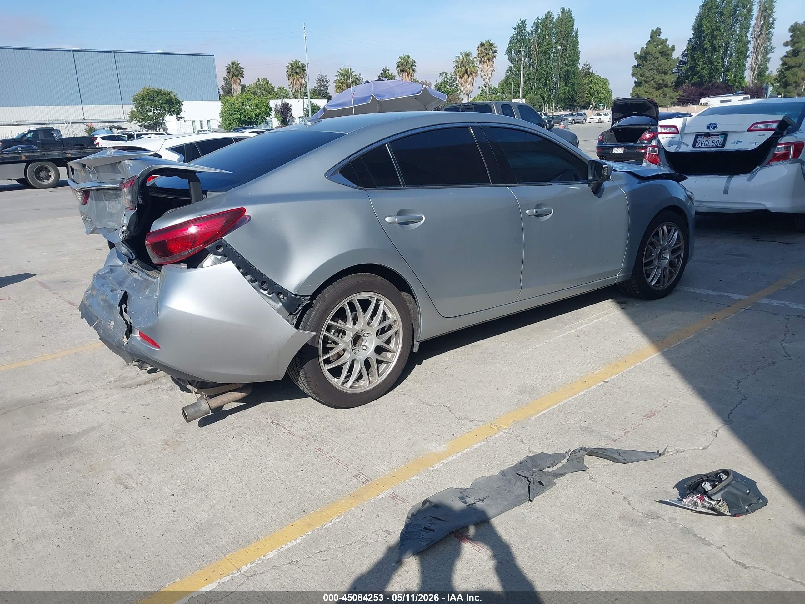 2016 Mazda Mazda6 I Grand Touring Серый vin: JM1GJ1W50G1417322