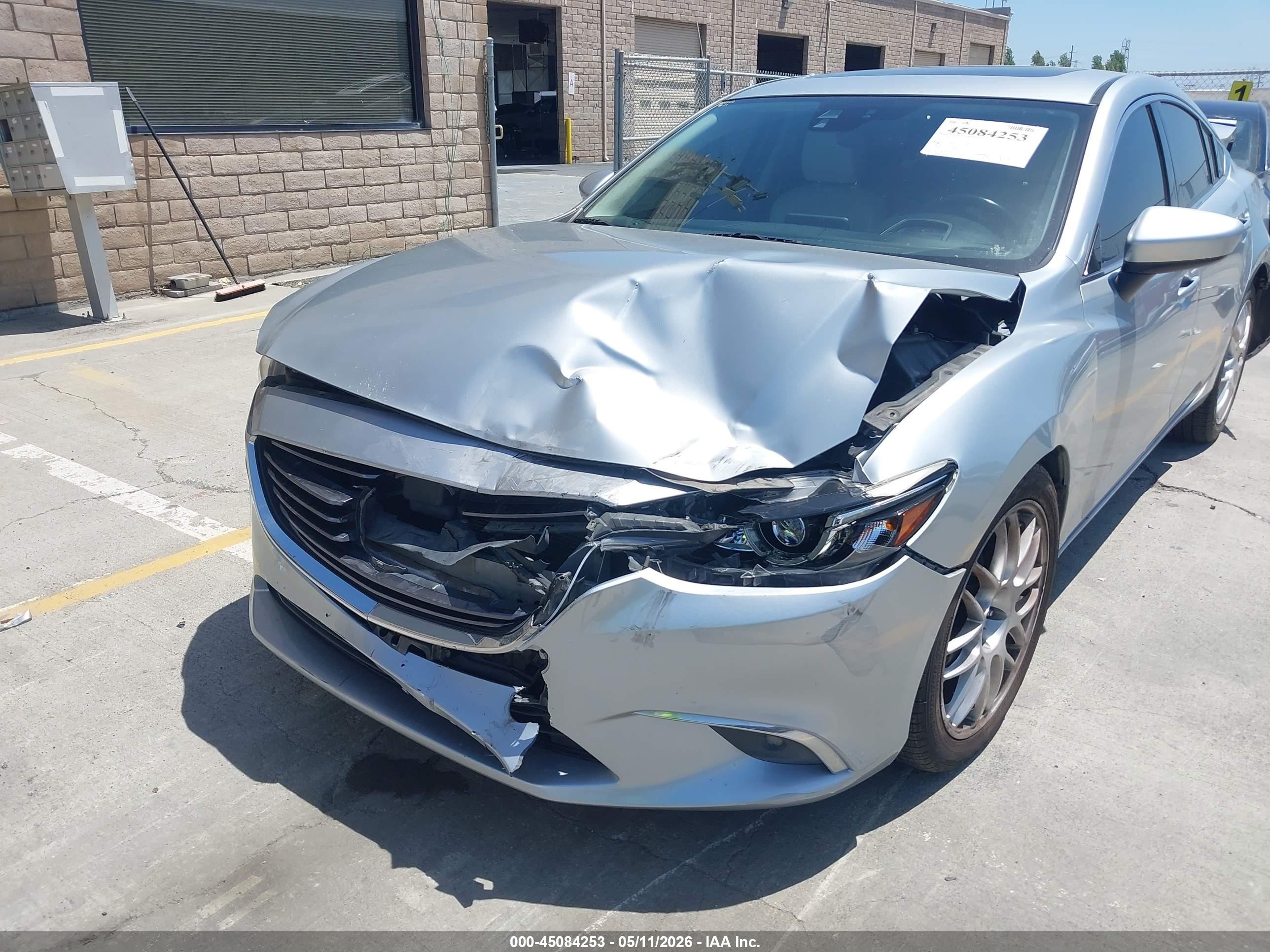 2016 Mazda Mazda6 I Grand Touring Серый vin: JM1GJ1W50G1417322