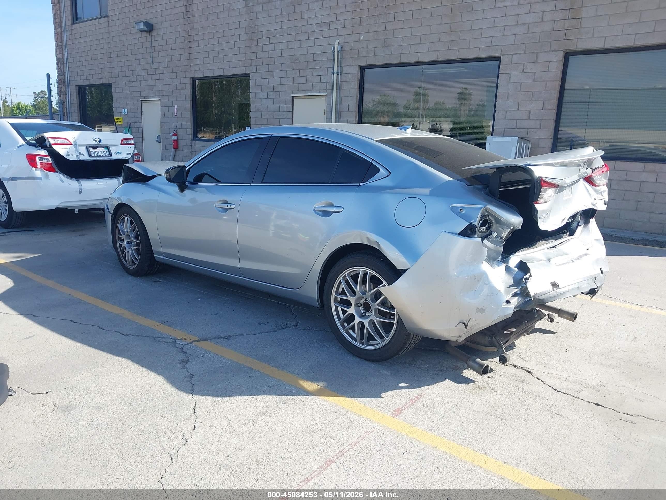 2016 Mazda Mazda6 I Grand Touring Серый vin: JM1GJ1W50G1417322