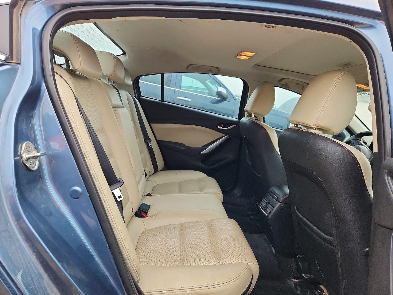 2014 Mazda 6 Grand Touring Blue vin: JM1GJ1W51E1110318