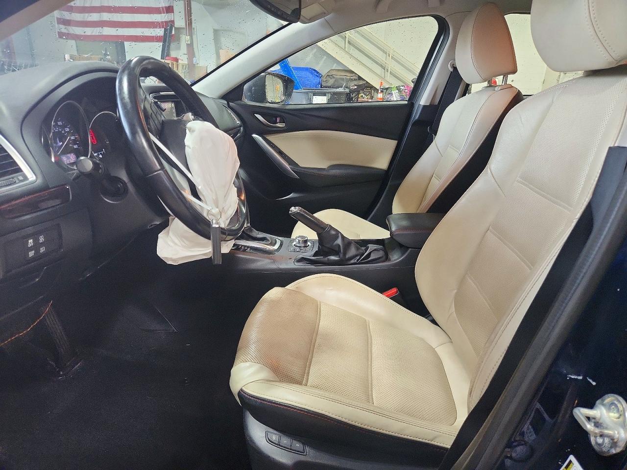 2015 Mazda 6 Grand Touring Blue vin: JM1GJ1W51F1188308
