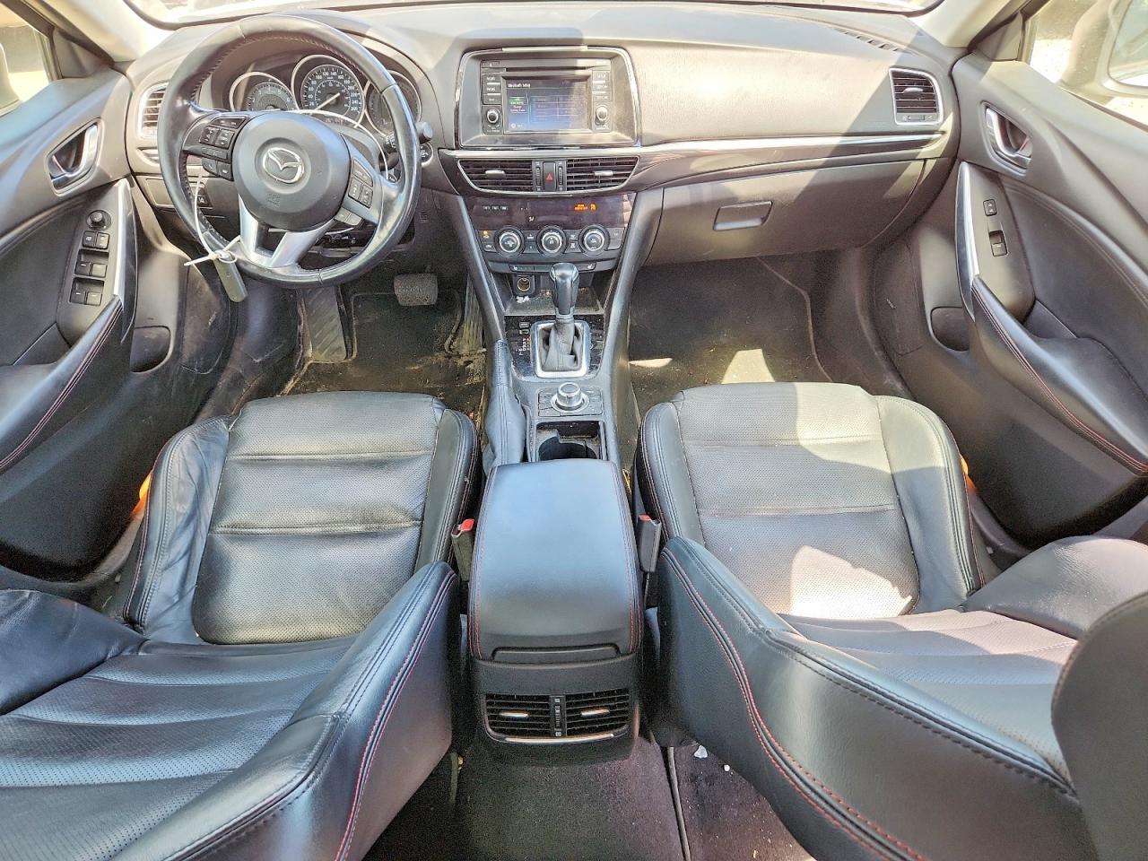 2015 Mazda 6 Grand Touring Белый vin: JM1GJ1W51F1196540