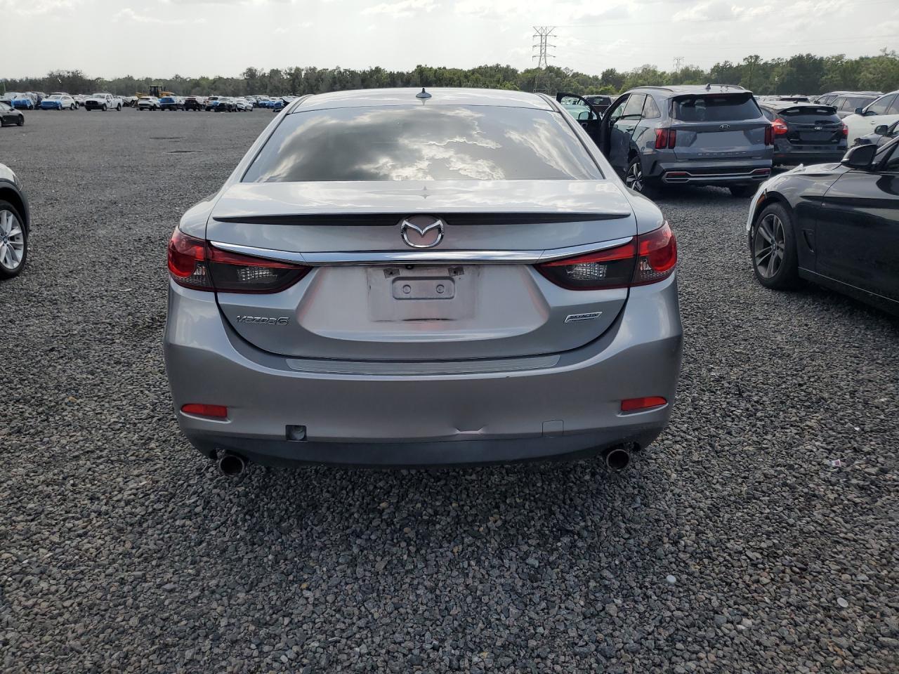2015 Mazda 6 Grand Touring Silver vin: JM1GJ1W51F1205527