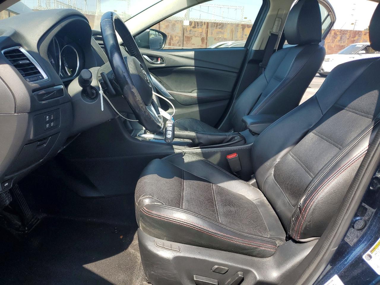 2015 Mazda 6 Grand Touring Blue vin: JM1GJ1W51F1214325