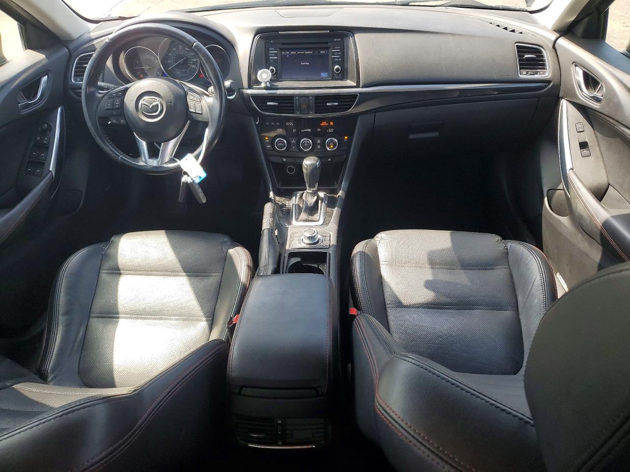 2015 Mazda 6 Grand Touring Blue vin: JM1GJ1W51F1214325