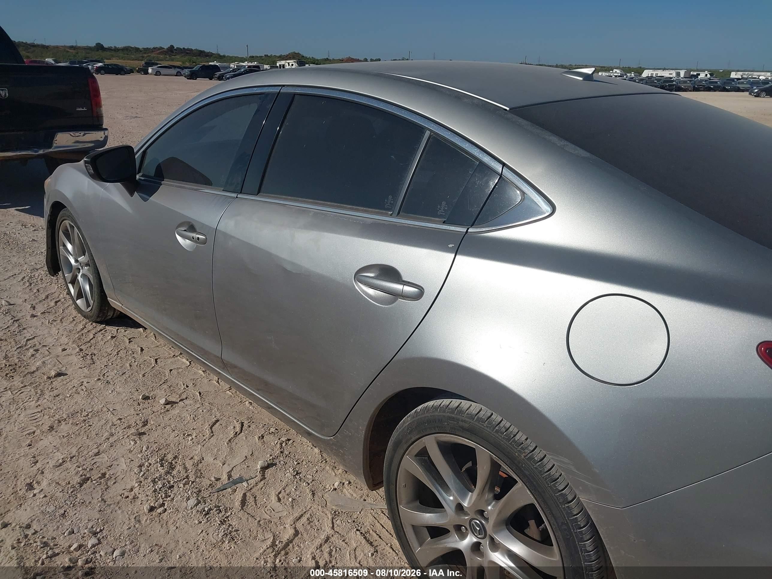 2014 Mazda Mazda6 I Grand Touring Silver vin: JM1GJ1W52E1102003