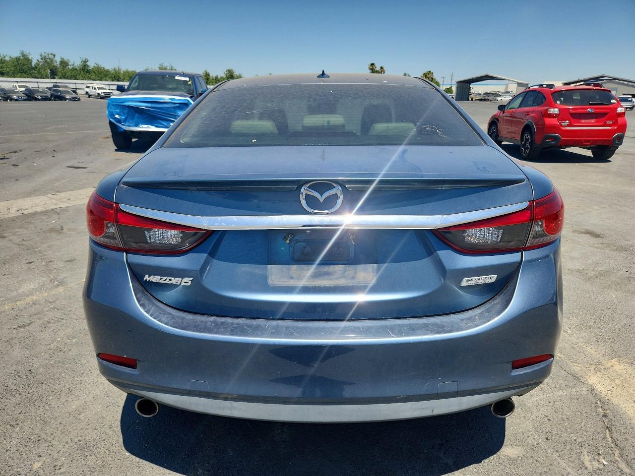 2014 Mazda 6 Grand Touring Синий vin: JM1GJ1W52E1113065