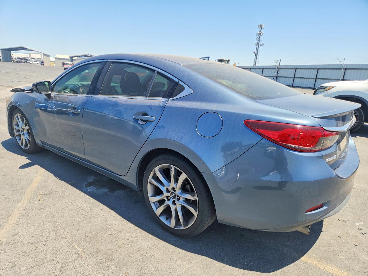 2014 Mazda 6 Grand Touring Синий vin: JM1GJ1W52E1113065
