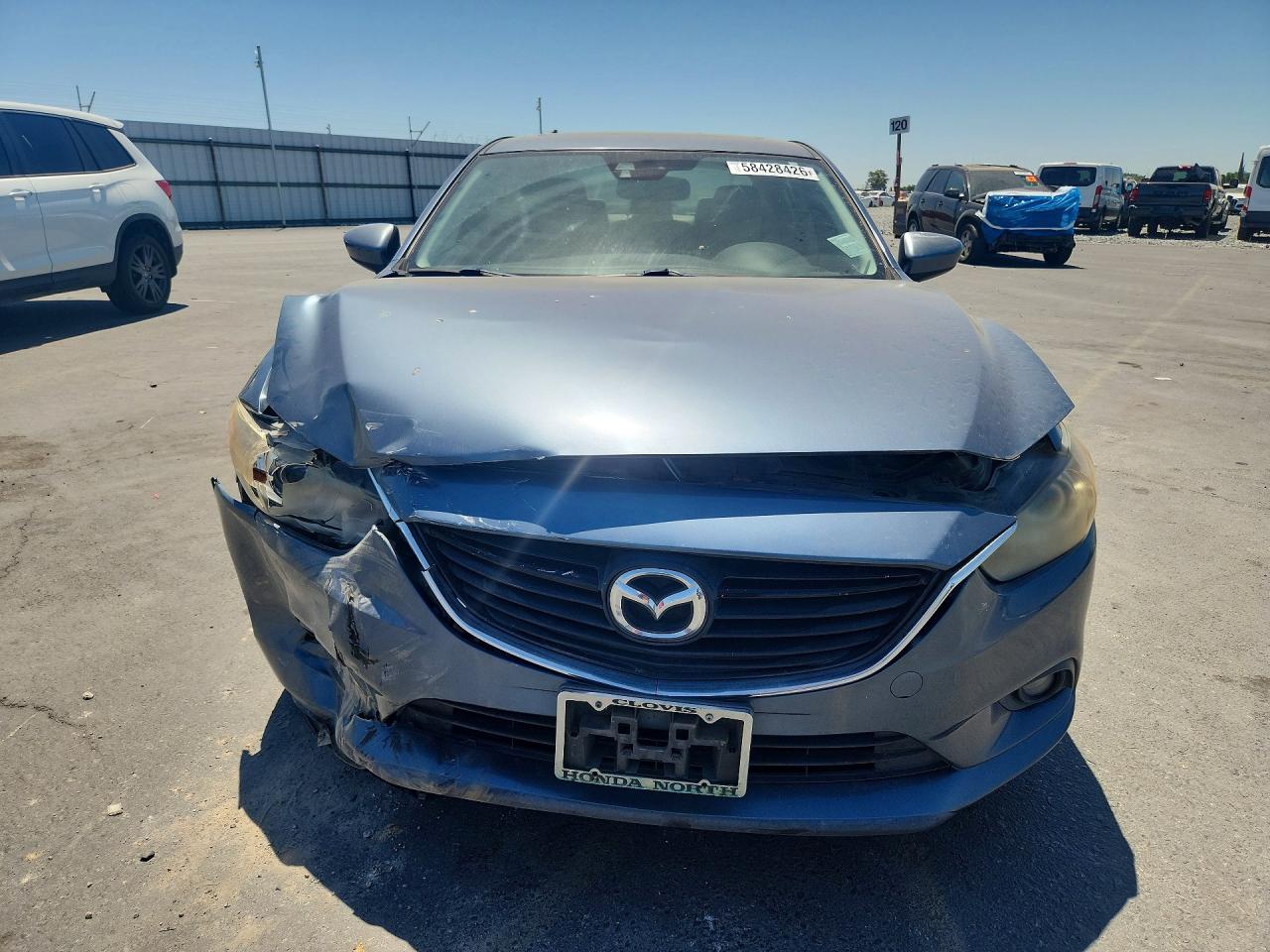 2014 Mazda 6 Grand Touring Синий vin: JM1GJ1W52E1113065