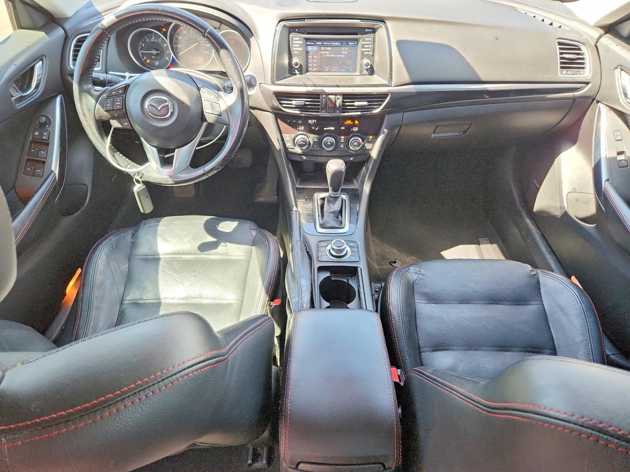2015 Mazda 6 Grand Touring Black vin: JM1GJ1W52F1179195