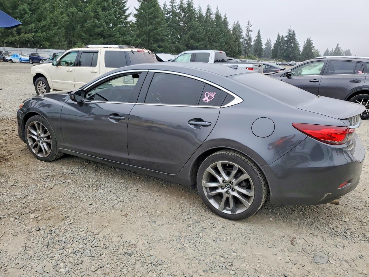 2015 Mazda 6 Grand Touring Gray vin: JM1GJ1W52F1207903