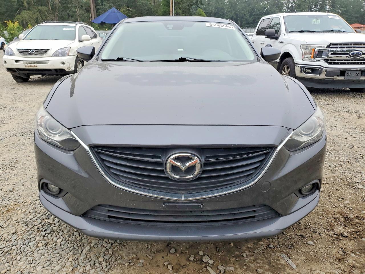 2015 Mazda 6 Grand Touring Gray vin: JM1GJ1W52F1207903