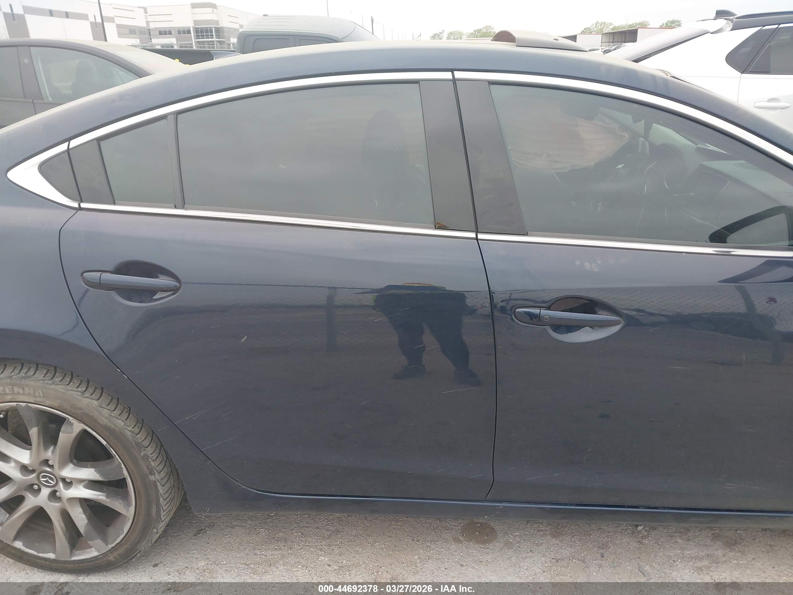 2015 Mazda Mazda6 I Grand Touring Blue vin: JM1GJ1W52F1212762