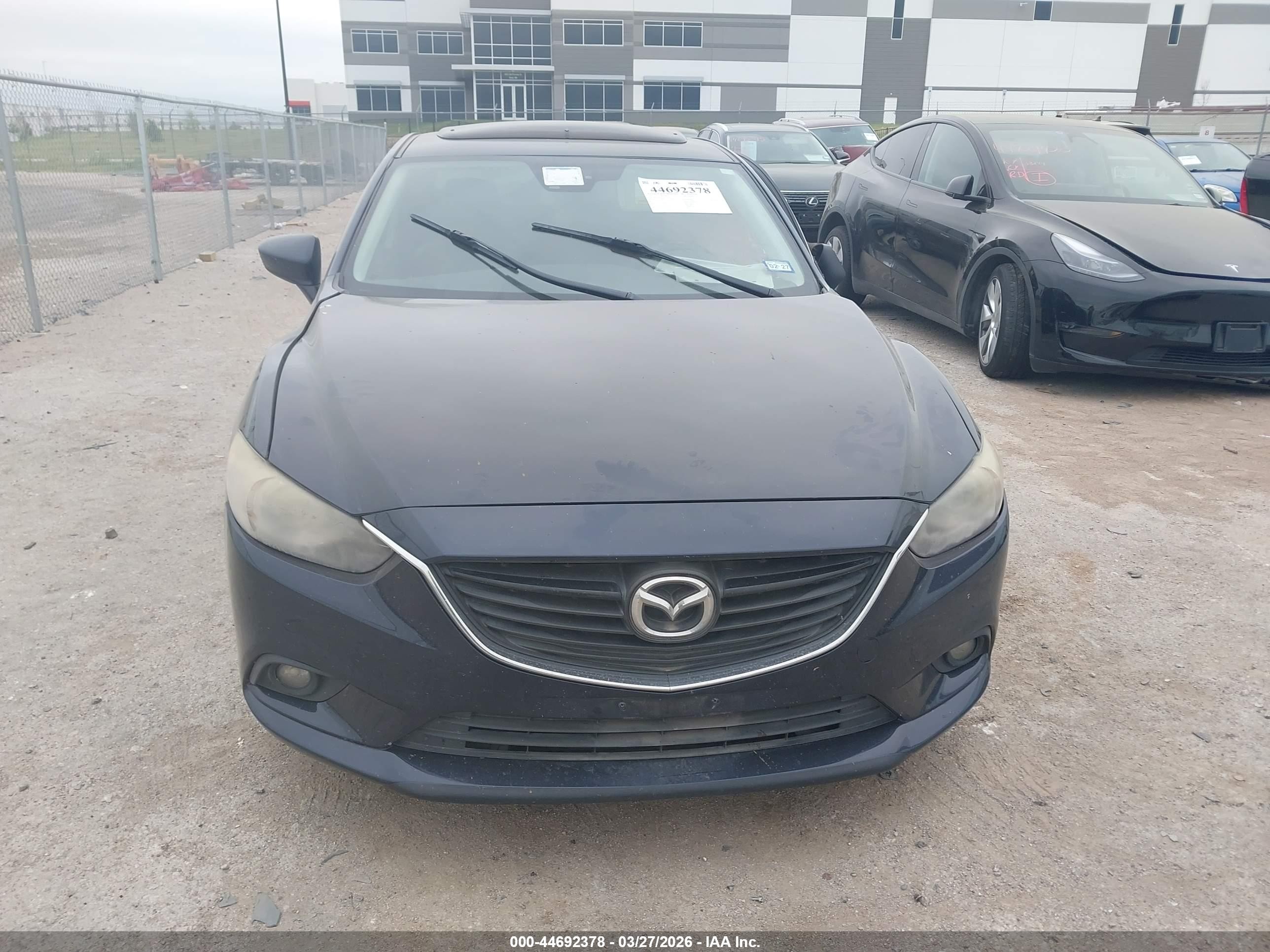 2015 Mazda Mazda6 I Grand Touring Blue vin: JM1GJ1W52F1212762