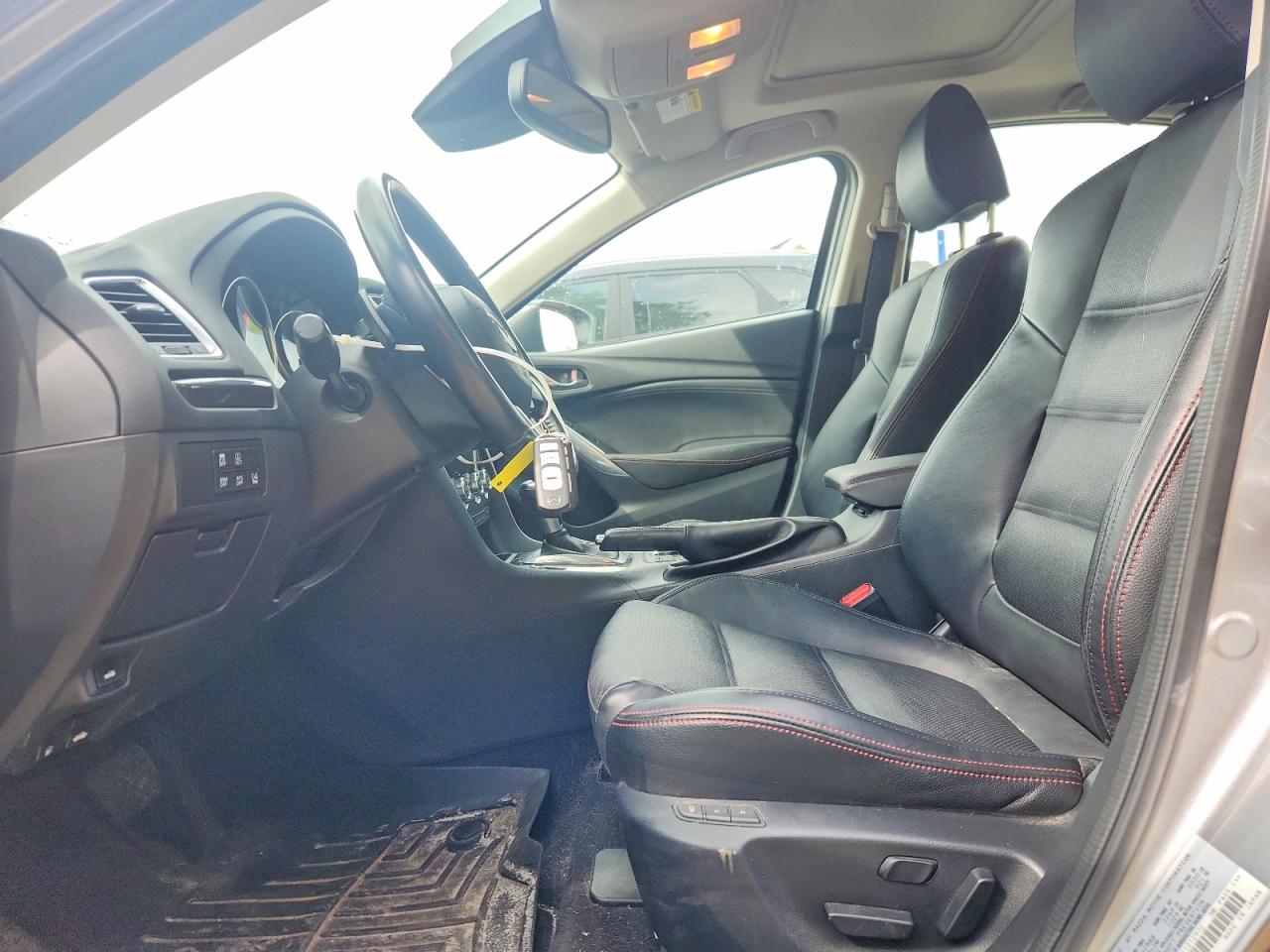 2015 Mazda 6 Grand Touring Silver vin: JM1GJ1W52F1212972