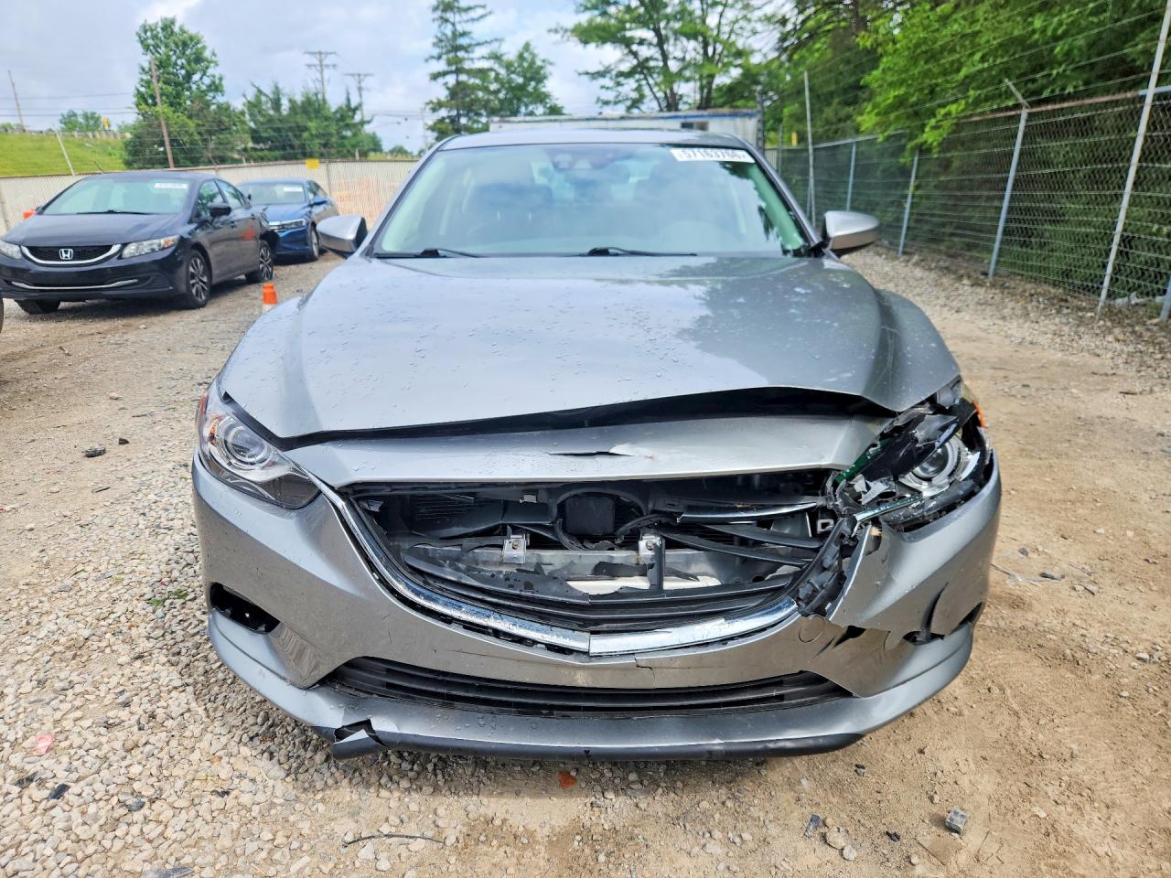 2015 Mazda 6 Grand Touring Silver vin: JM1GJ1W52F1212972