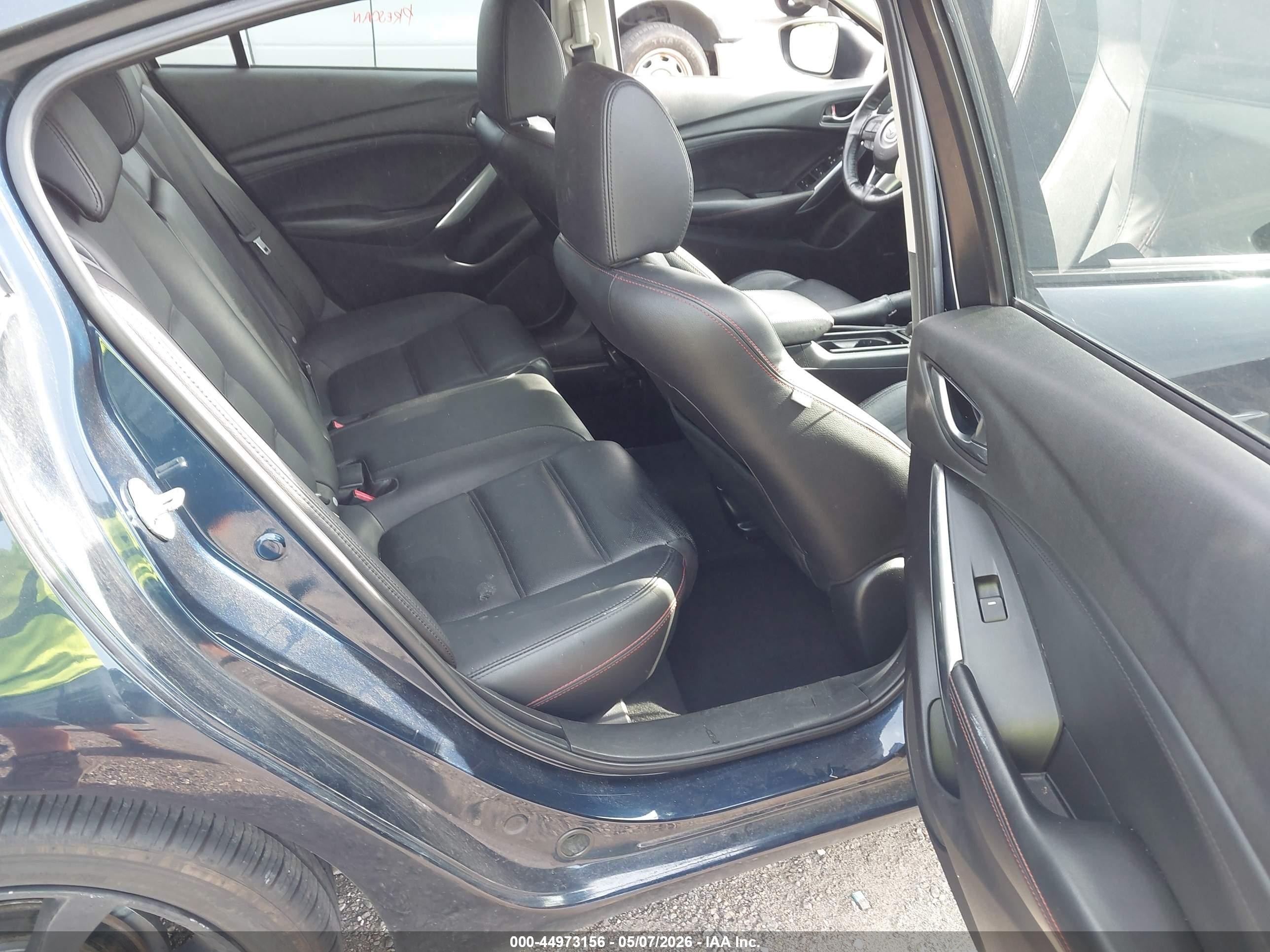 2015 Mazda Mazda6 I Grand Touring Blue vin: JM1GJ1W52F1221249