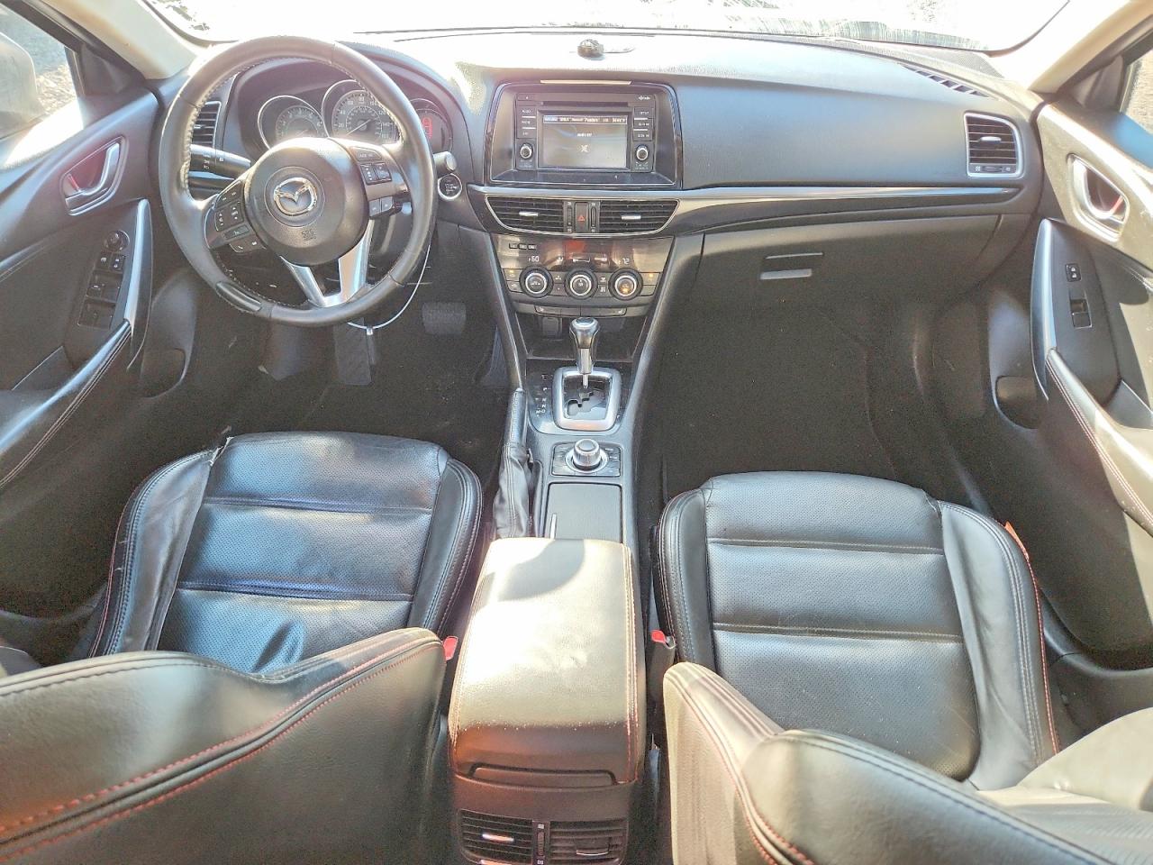 2014 Mazda 6 Grand Touring White vin: JM1GJ1W53E1108196