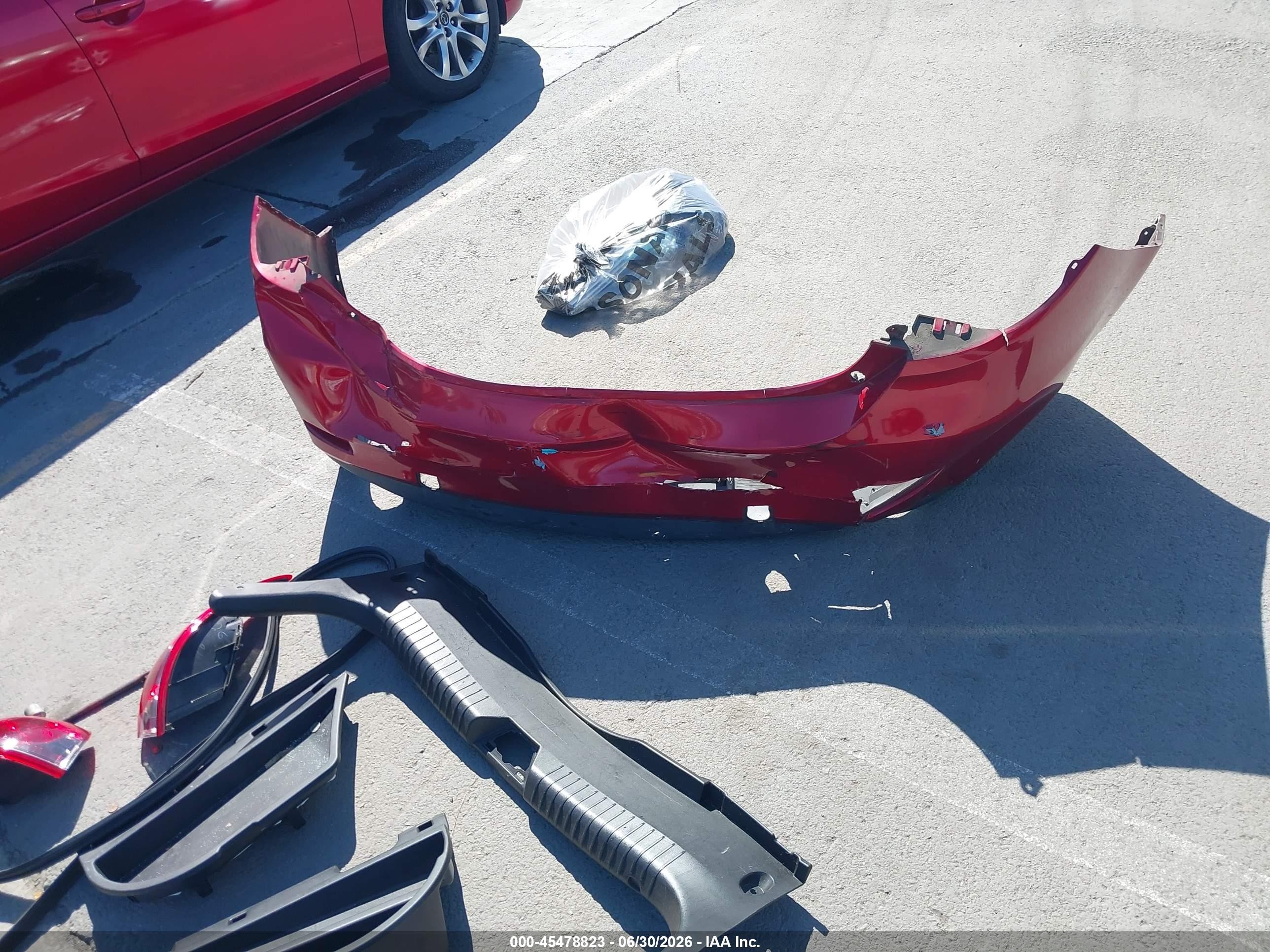 2014 Mazda Mazda6 I Grand Touring Red vin: JM1GJ1W53E1113673