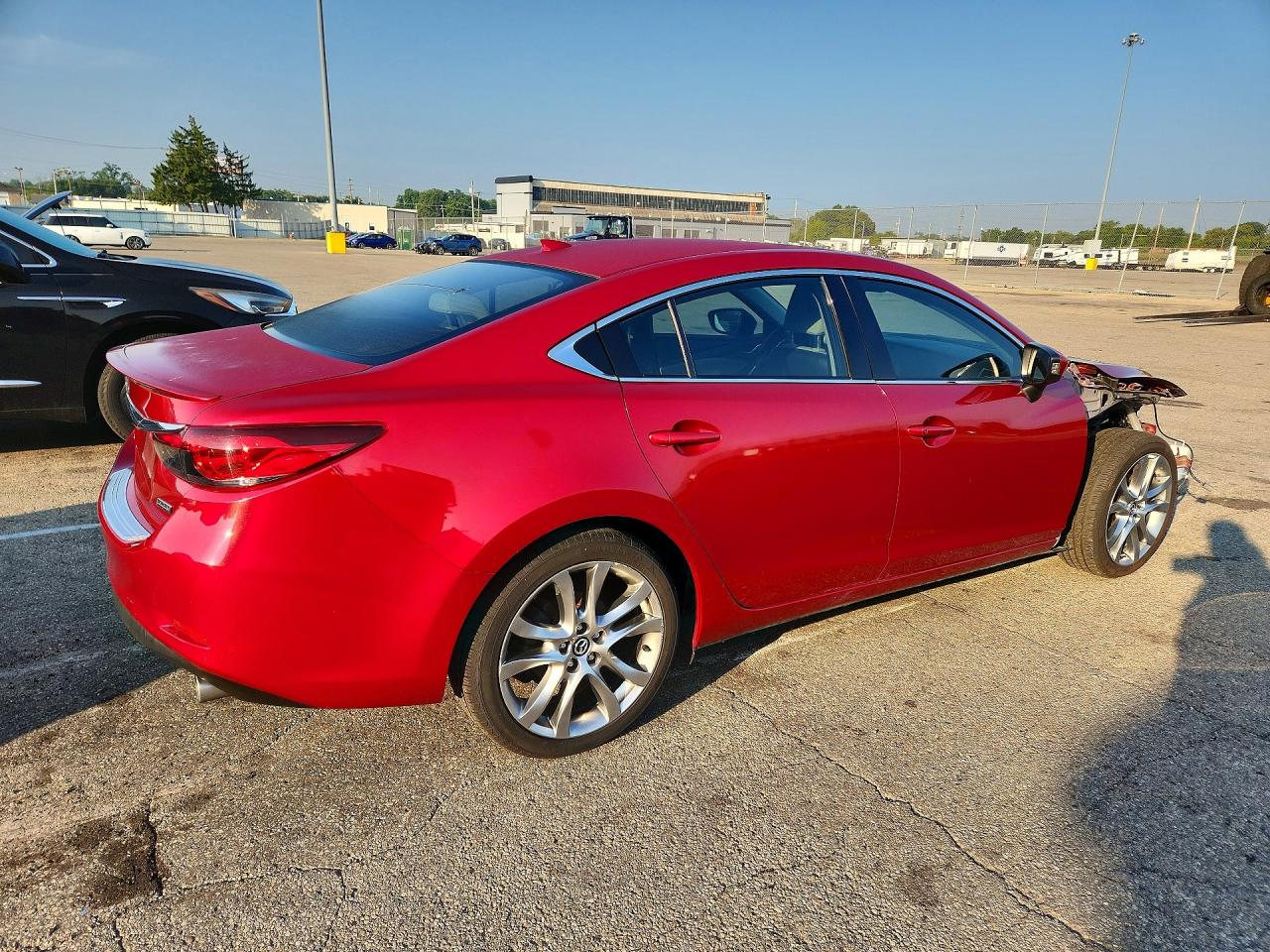 2015 Mazda 6 Grand Touring Red vin: JM1GJ1W53F1212852