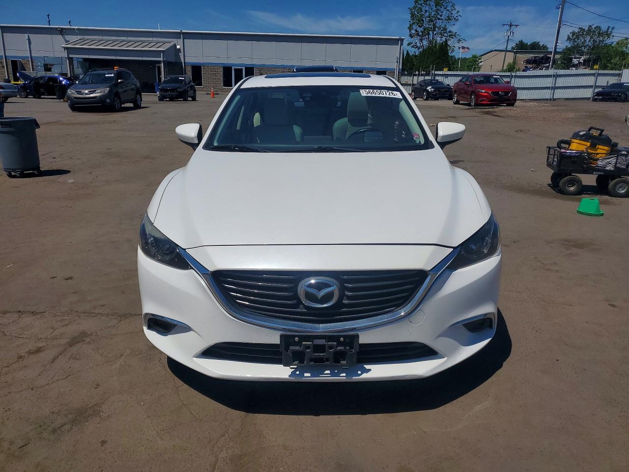 2016 Mazda 6 Grand Touring Белый vin: JM1GJ1W53G1472282