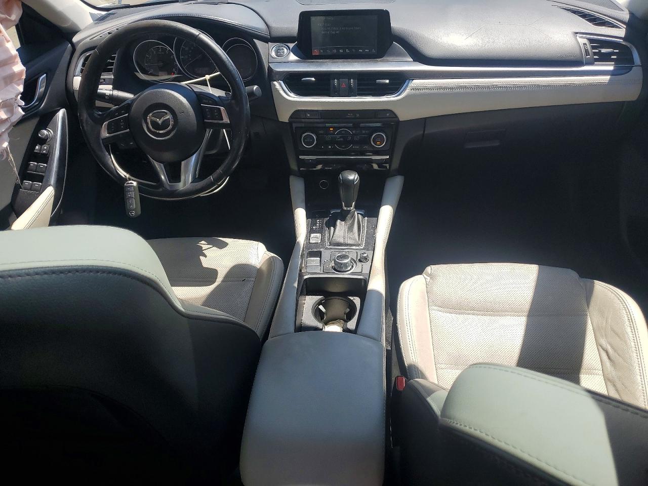 2016 Mazda 6 Grand Touring Белый vin: JM1GJ1W53G1472282