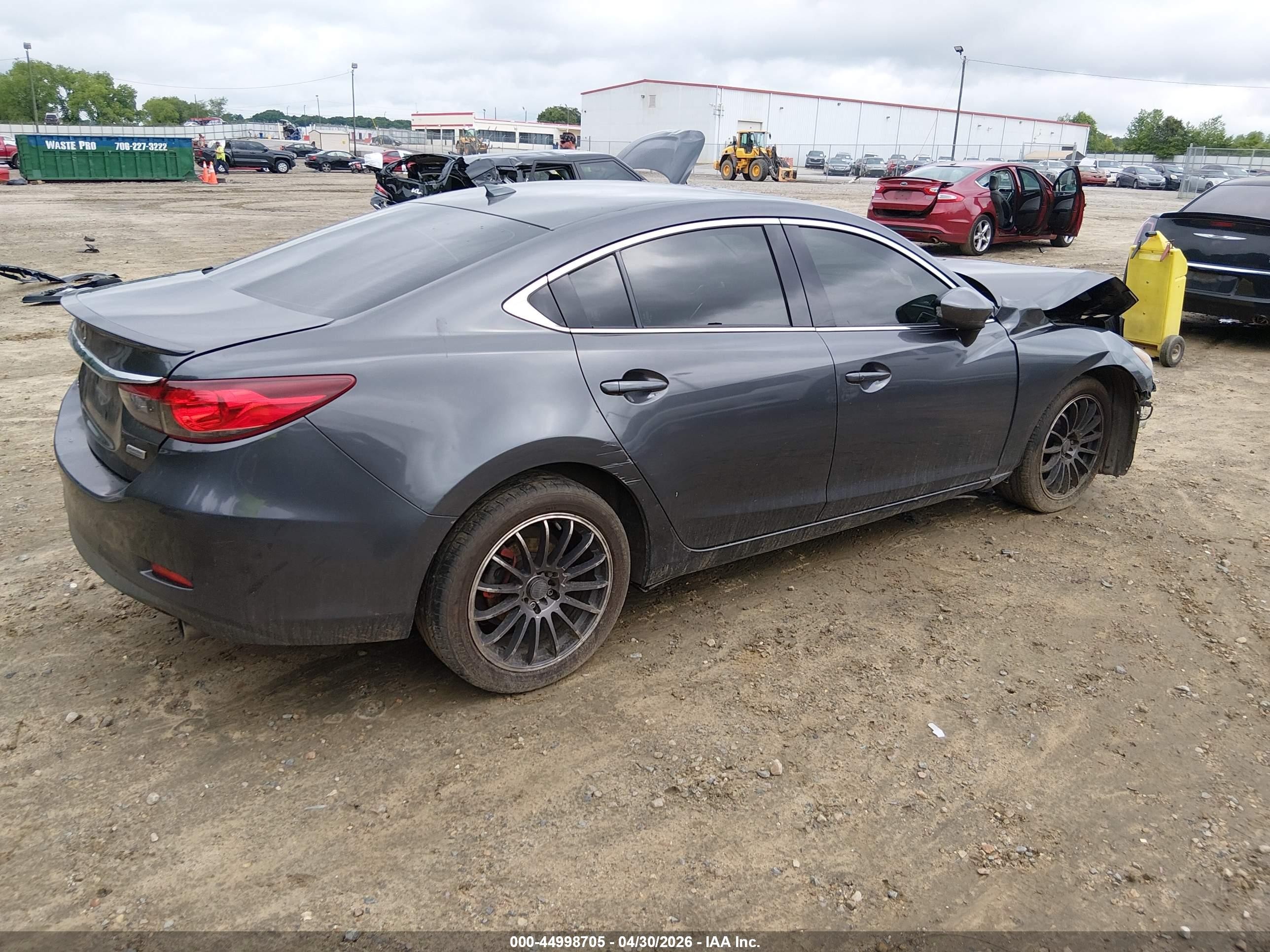 2015 Mazda Mazda6 I Grand Touring Серый vin: JM1GJ1W54F1179358