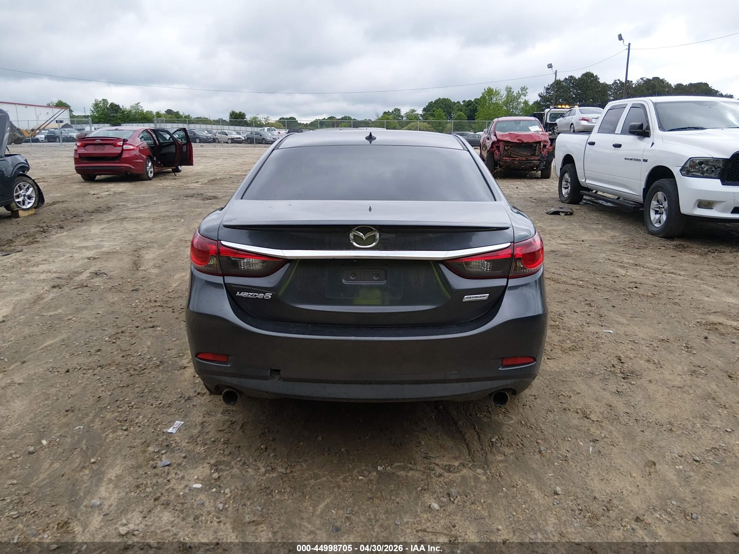 2015 Mazda Mazda6 I Grand Touring Серый vin: JM1GJ1W54F1179358