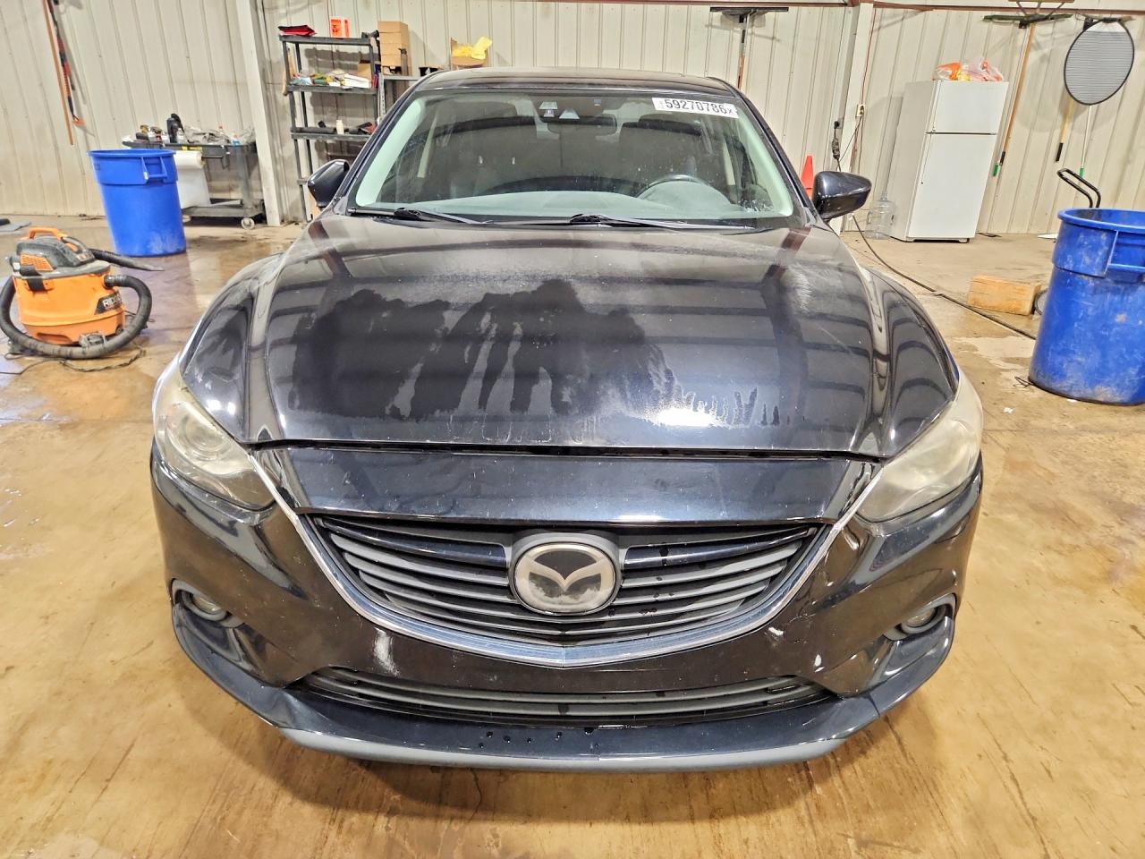 2015 Mazda 6 Grand Touring Black vin: JM1GJ1W54F1196922