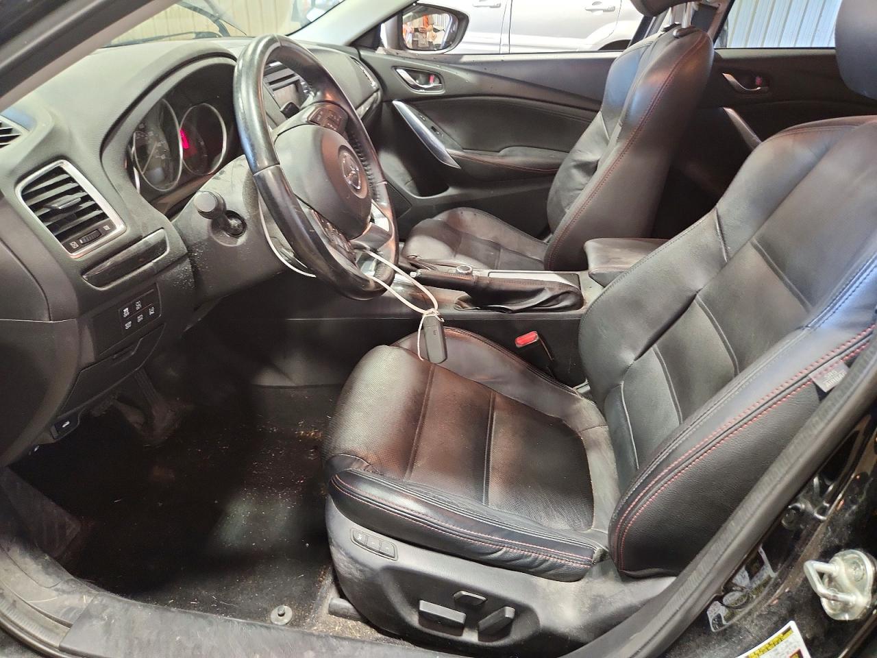 2015 Mazda 6 Grand Touring Black vin: JM1GJ1W54F1196922