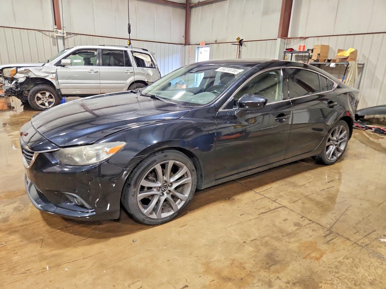 2015 Mazda 6 Grand Touring Black vin: JM1GJ1W54F1196922
