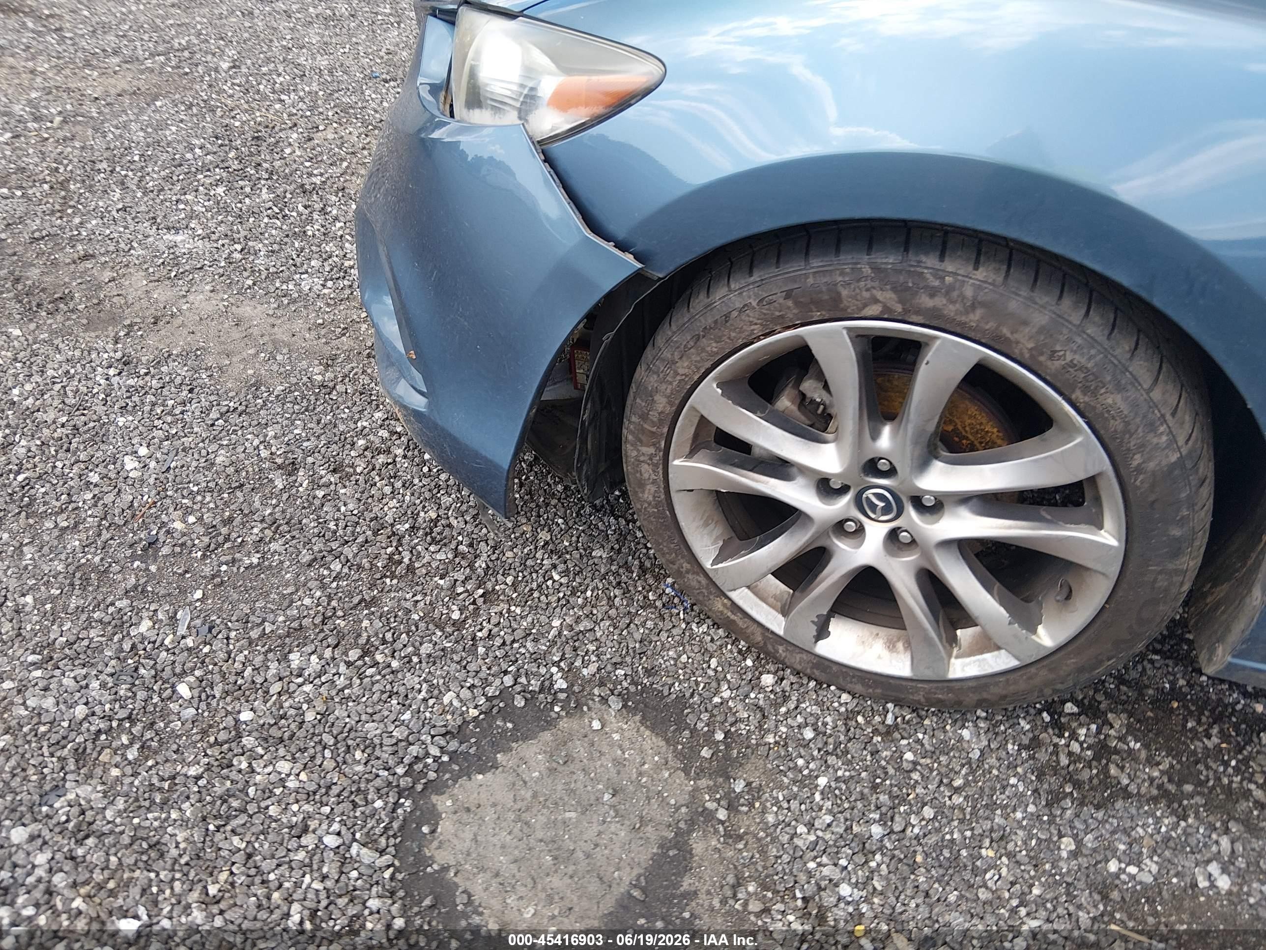 2015 Mazda Mazda6 I Grand Touring Blue vin: JM1GJ1W55F1191437