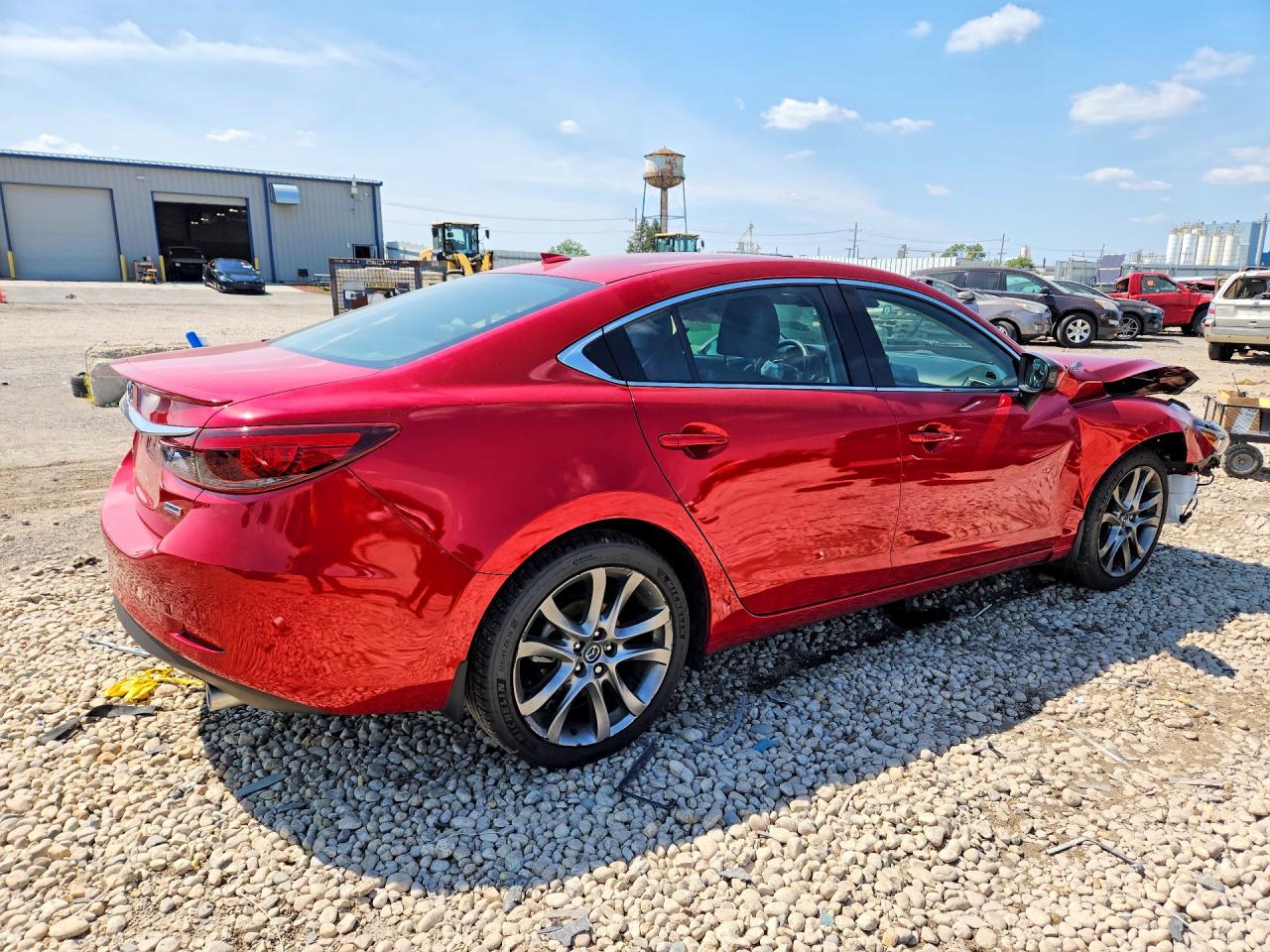 2016 Mazda 6 Grand Touring Red vin: JM1GJ1W55G1404405