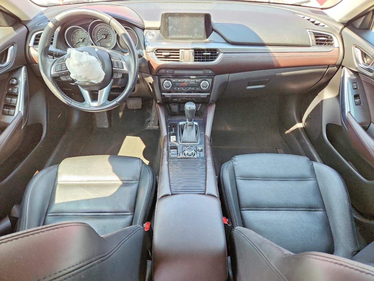 2016 Mazda 6 Grand Touring Red vin: JM1GJ1W55G1404405