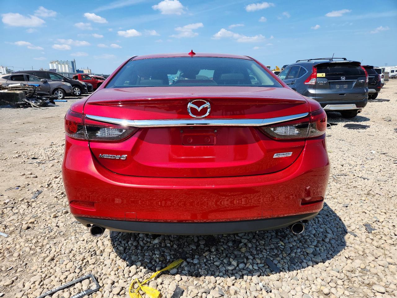 2016 Mazda 6 Grand Touring Red vin: JM1GJ1W55G1404405