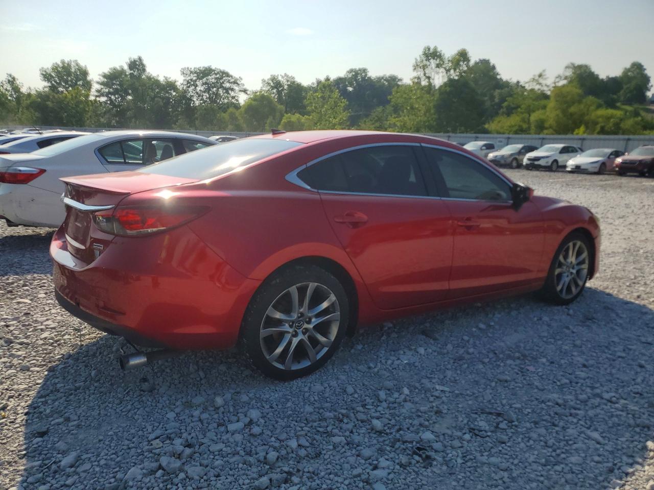 2015 Mazda 6 Grand Touring Red vin: JM1GJ1W56F1215597