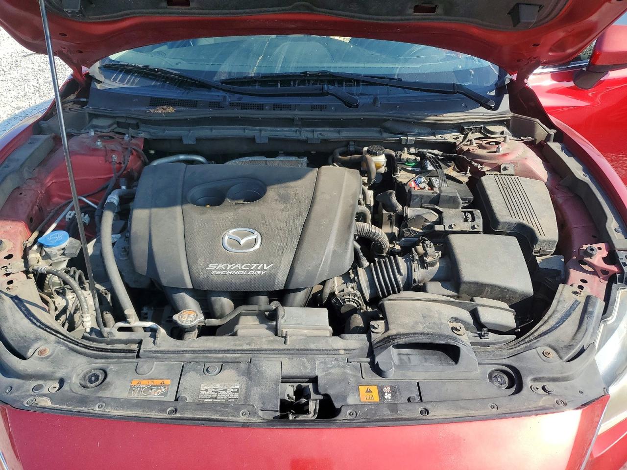 2015 Mazda 6 Grand Touring Red vin: JM1GJ1W56F1215597
