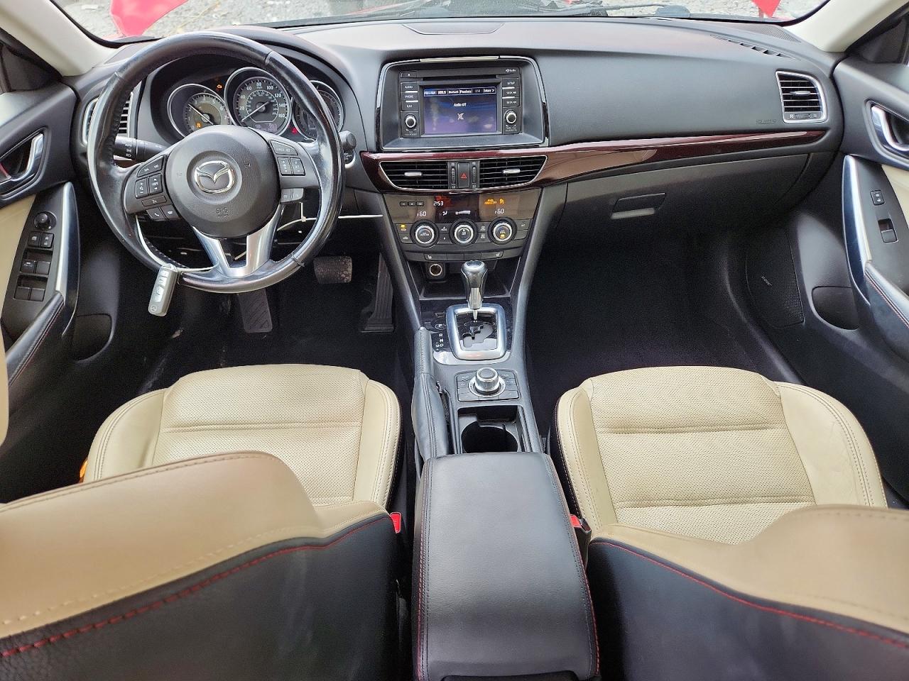 2014 Mazda 6 Grand Touring Red vin: JM1GJ1W57E1105317
