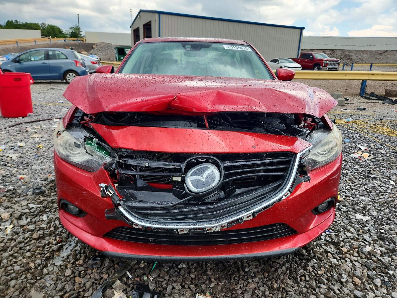2014 Mazda 6 Grand Touring Red vin: JM1GJ1W57E1105317
