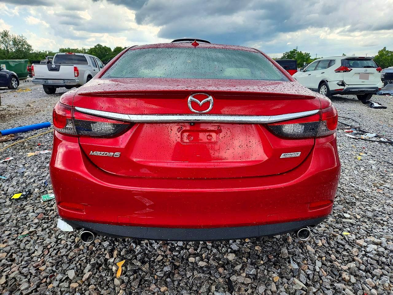 2014 Mazda 6 Grand Touring Red vin: JM1GJ1W57E1105317