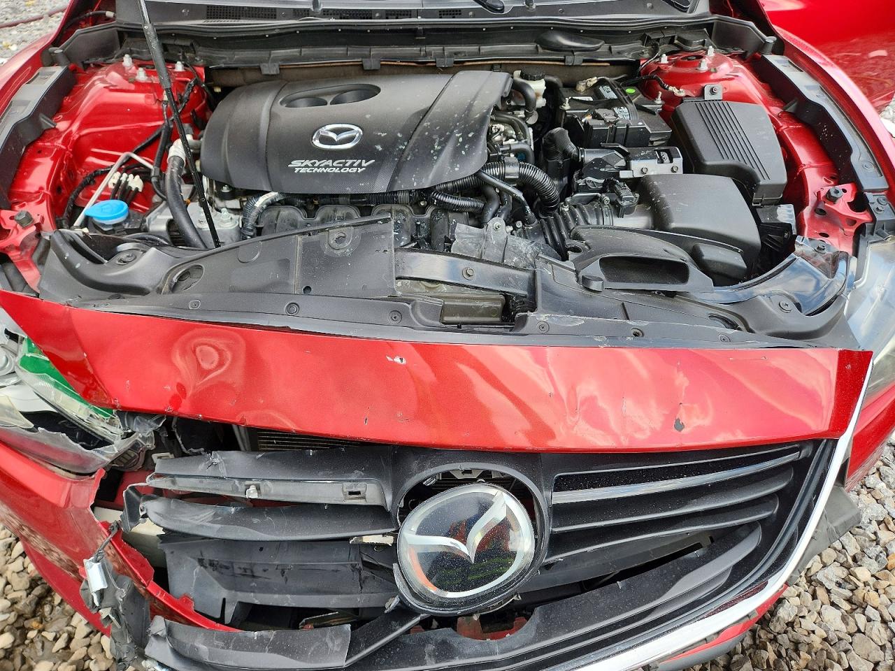 2014 Mazda 6 Grand Touring Red vin: JM1GJ1W57E1105317