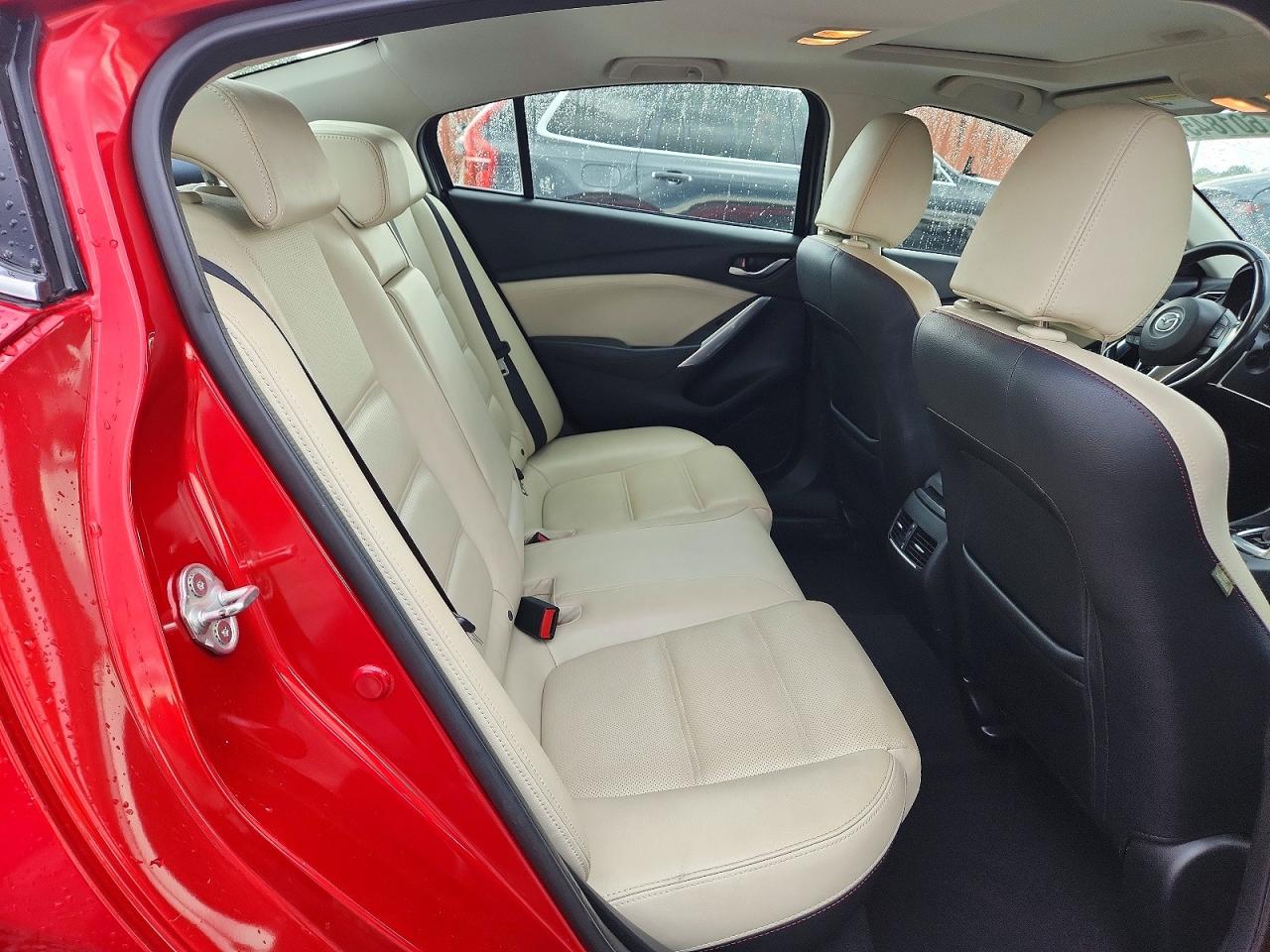 2014 Mazda 6 Grand Touring Red vin: JM1GJ1W57E1105317