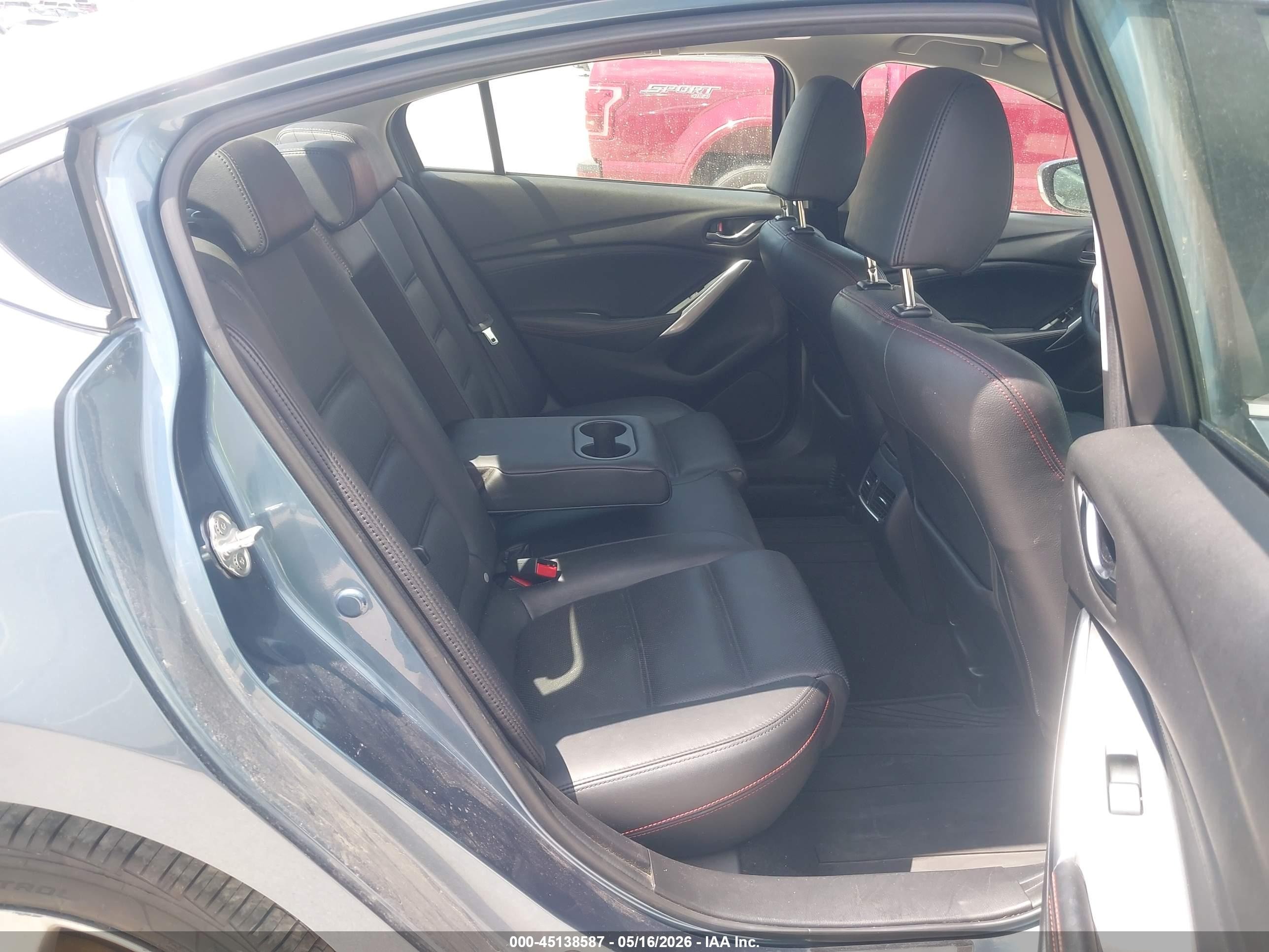 2014 Mazda Mazda6 I Grand Touring Light Blue vin: JM1GJ1W57E1111697
