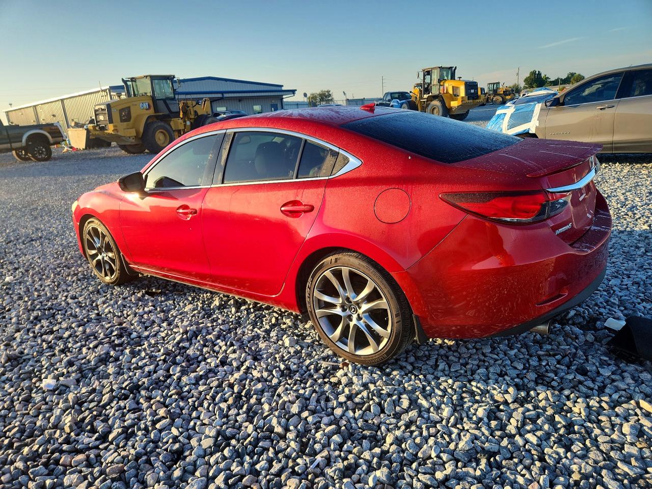 2015 Mazda 6 Grand Touring Red vin: JM1GJ1W57F1193139