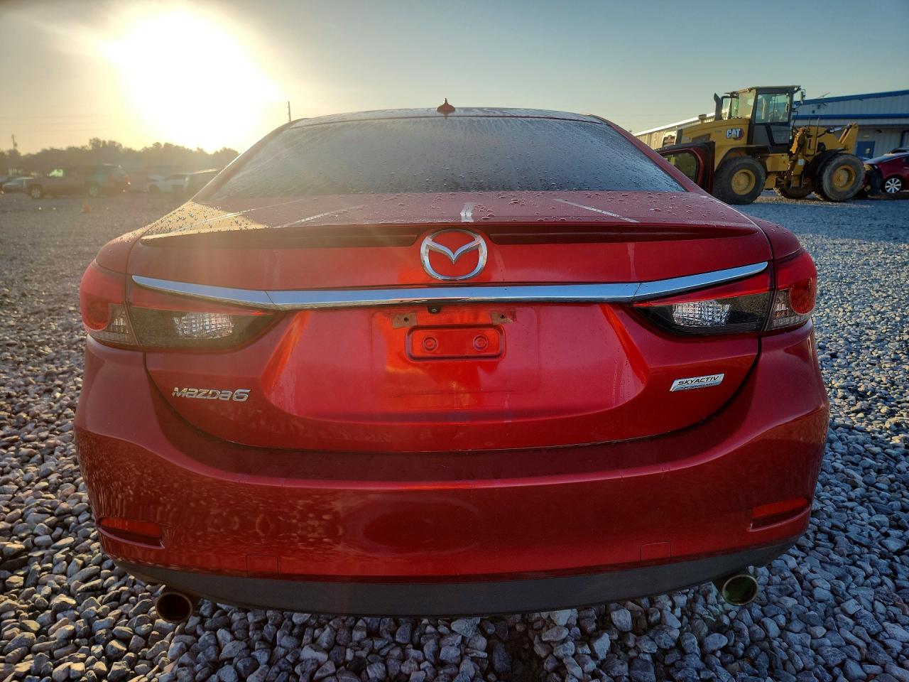 2015 Mazda 6 Grand Touring Red vin: JM1GJ1W57F1193139