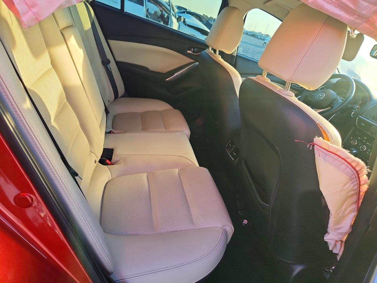 2015 Mazda 6 Grand Touring Red vin: JM1GJ1W57F1193139