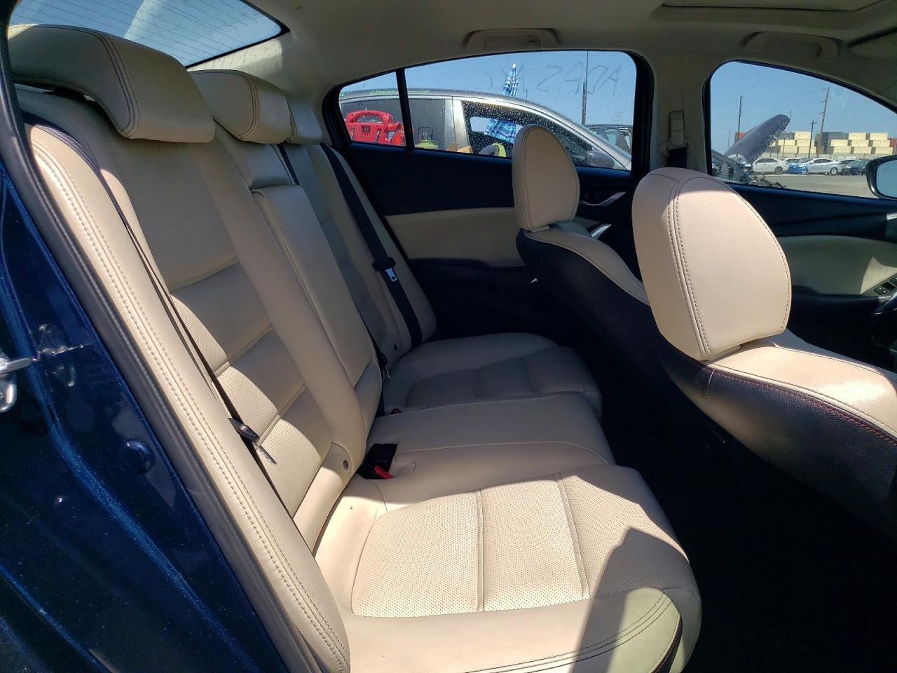 2015 Mazda 6 Grand Touring Blue vin: JM1GJ1W57F1212935