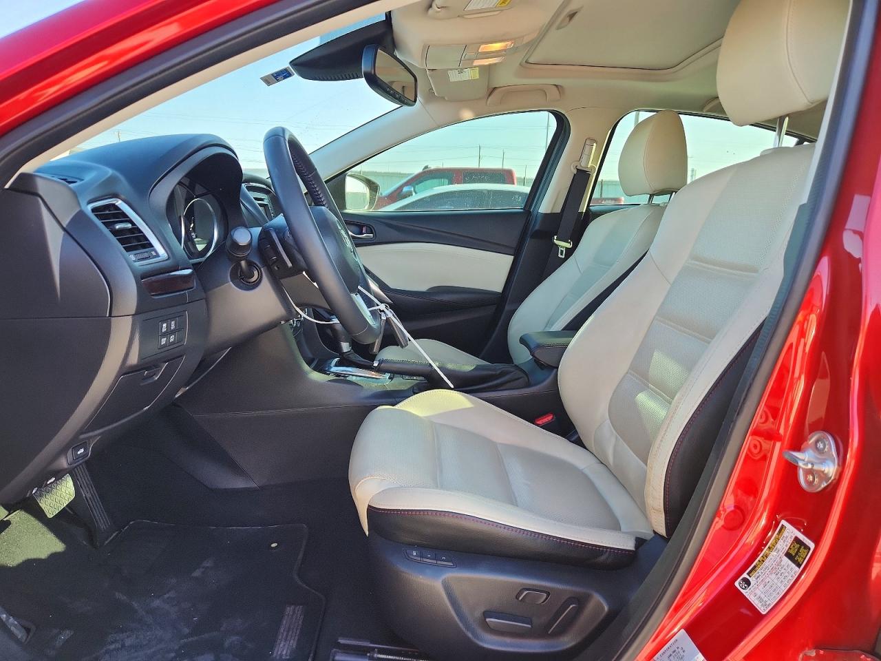 2015 Mazda 6 Grand Touring Red vin: JM1GJ1W57F1224471