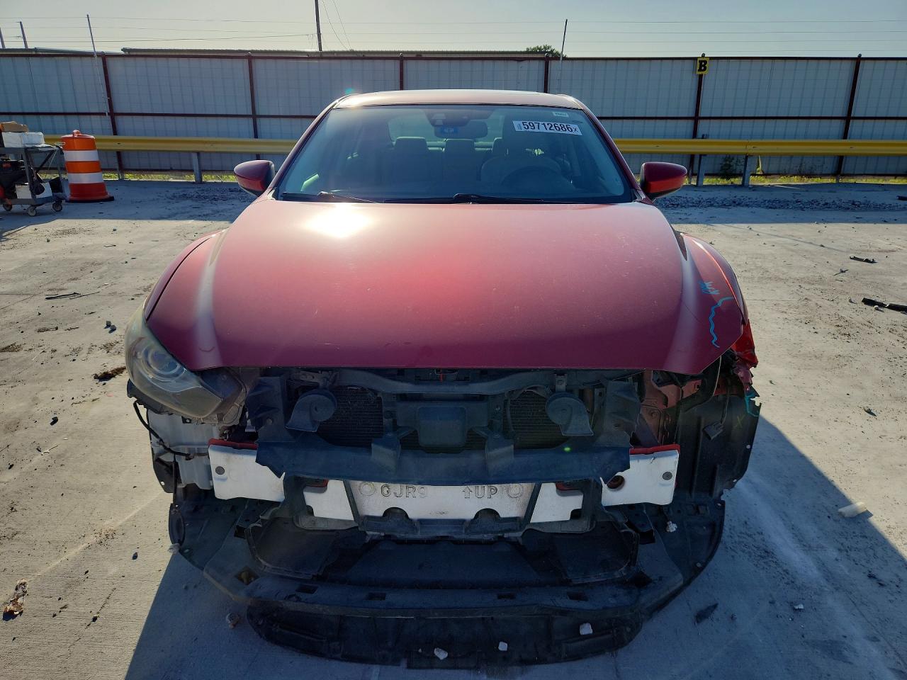 2015 Mazda 6 Grand Touring Red vin: JM1GJ1W57F1224471