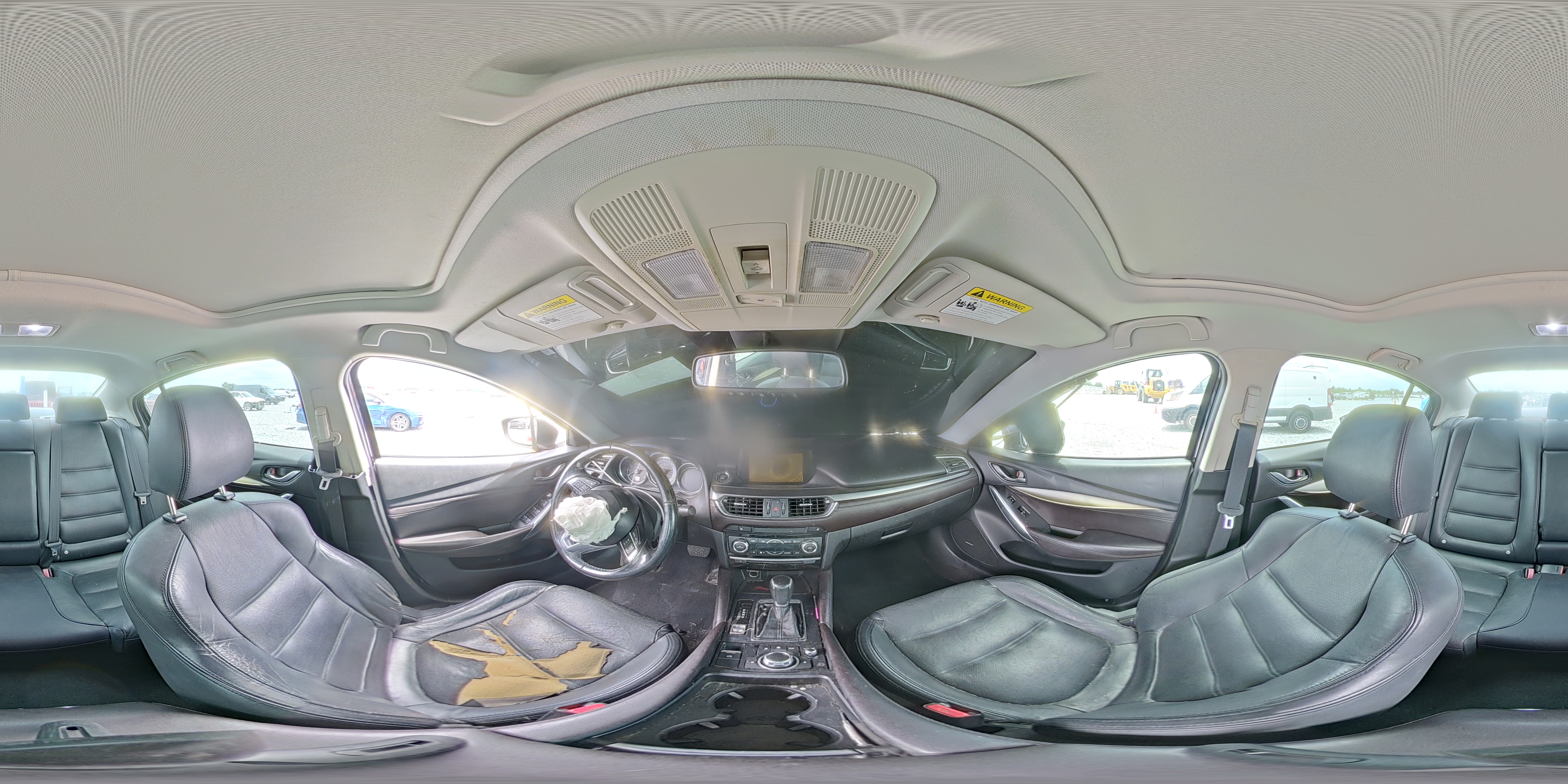 2016 Mazda 6 Grand Touring Черный vin: JM1GJ1W57G1463648